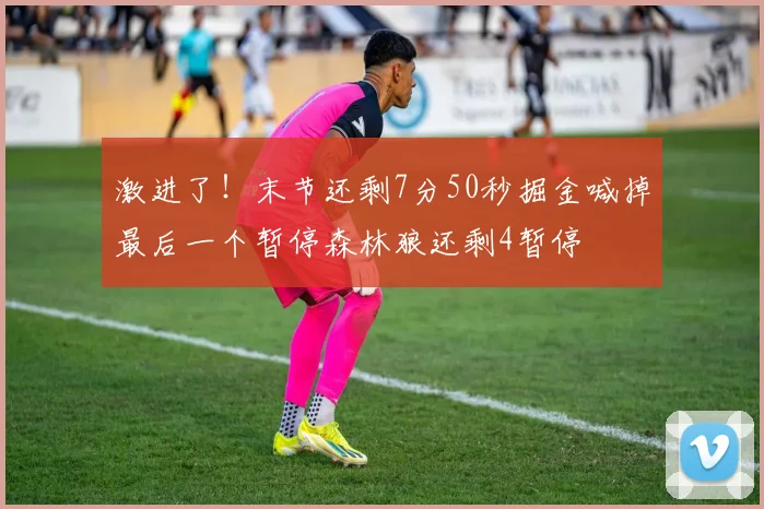 激进了！末节还剩7分50秒掘金喊掉最后一个暂停森林狼还剩4暂停