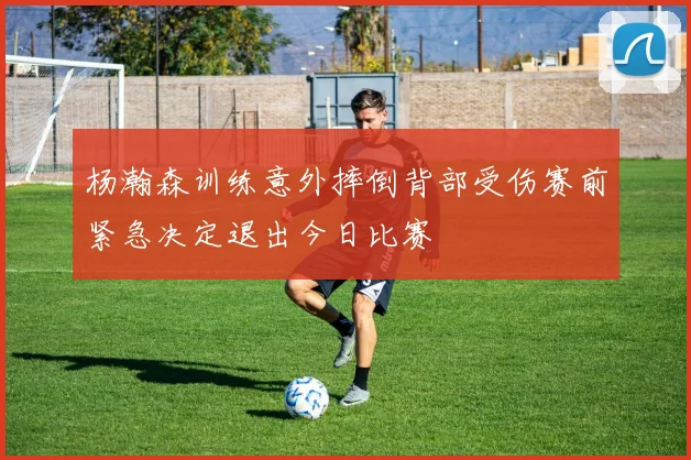 杨瀚森训练意外摔倒背部受伤赛前紧急决定退出今日比赛